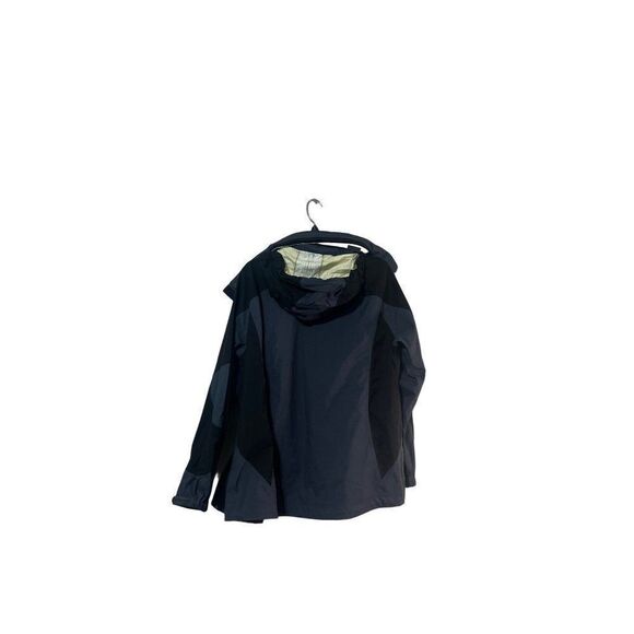 L.L Bean Women’s Large Hooded Rain Coat Waterproof Zip Up - Picture 7 of 7